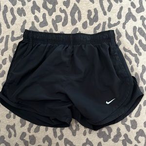 Womens black Nike shorts
